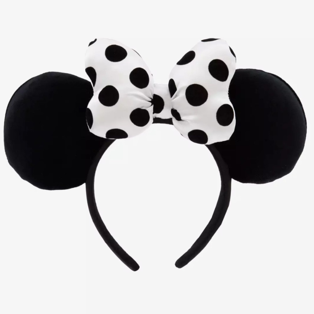 Disney Minnie Mouse Ear Headband with Satin Bow